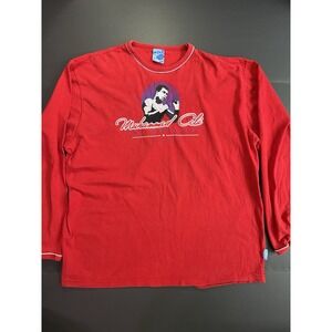 Vintage Platinum Fubu Muhammad Ali Longsleeve Shirt Men's 2XL - Red